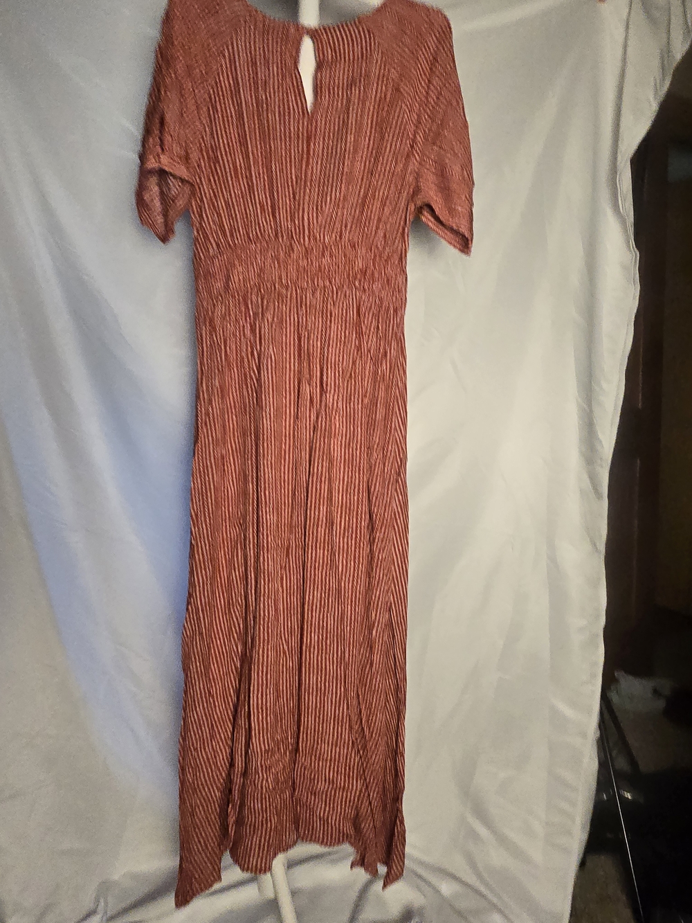 Hayden Red Tie-Front Maxi Dress - Picture 9 of 15